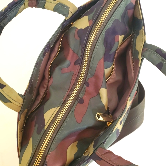 nwot MZ Wallace Soho Camo Tote and Crossbody Bag - Picture 6 of 10